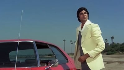 Amitabh Bachchan in a still from his 1978 film Don.