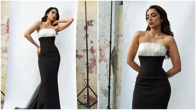Sobhita Dhulipala is an absolute fashionista. The actor keeps slaying fashion goals like a pro with snippets from her fashion diaries on her Instagram profile on a regular basis. From acing casual fashion goals to showing us how to deck up in ethnic ensembles, Sobhita can do it all. The actor, a day back, shared a string of pictures of her look from the promotion diaries of The Night Manager. Take a look at her stunning gown. (Instagram/@sobhitad) Sobhita Dhulipala is an absolute fashionista. The actor keeps slaying fashion goals like a pro with snippets from her fashion diaries on her Instagram profile on a regular basis. From acing casual fashion goals to showing us how to deck up in ethnic ensembles, Sobhita can do it all. The actor, a day back, shared a string of pictures of her look from the promotion diaries of The Night Manager. Take a look at her stunning gown. (Instagram/@sobhitad)