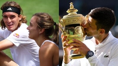 Stefanos Tsitsipas' girlfriend Paula Badosa made a big statement on Novak Djokovic ahead of Wimbledon. Stefanos Tsitsipas' girlfriend Paula Badosa made a big statement on Novak Djokovic ahead of Wimbledon.
