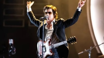 Alex Turner of Arctic Monkeys. (Image Credit: Jonny Weeks/The Guardian)