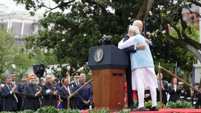 The personal connection between the two global leaders have taken India-US ties into a new dimension. The personal connection between the two global leaders have taken India-US ties into a new dimension.