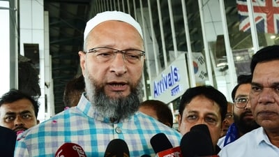 All India Majlis-e-Ittehadul Muslimeen President Asaduddin Owaisi. (ANI) All India Majlis-e-Ittehadul Muslimeen President Asaduddin Owaisi. (ANI)