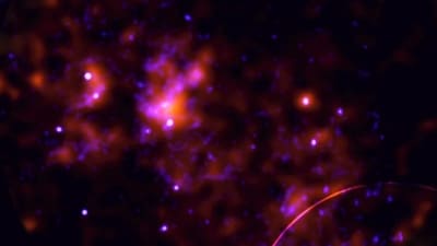 The image, taken from the viral video shared on Instagram, shows the sonification of a supermassive black hole. (Instagram/nasa) The image, taken from the viral video shared on Instagram, shows the sonification of a supermassive black hole. (Instagram/nasa)