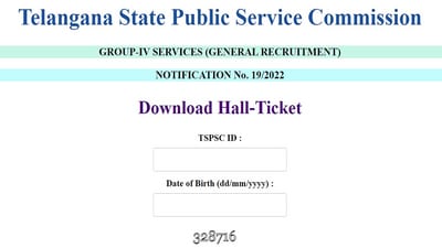 TSPSC Group 4 Hall Ticket 2023 released at tspsc.gov.in, download link here TSPSC Group 4 Hall Ticket 2023 released at tspsc.gov.in, download link here