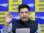 AAP leader and Rajya Sabha Member Raghav Chadha. AAP leader and Rajya Sabha Member Raghav Chadha.