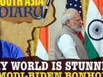 WHY WORLD IS STUNNED BY MODI-BIDEN BONHOMIE