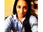 Sabrina Siddiqui posted her photo cheering for the Indian cricket team during the 2011 World Cup. 
