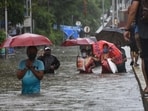 Waterlogging was also witnessed in parts of Karol Bagh, Najafgarh, Sainik Farm and Dwarka. Waterlogging was also witnessed in parts of Karol Bagh, Najafgarh, Sainik Farm and Dwarka.