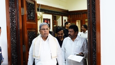 Siddaramaiah enters into office through the door which was shut for years. Siddaramaiah enters into office through the door which was shut for years.