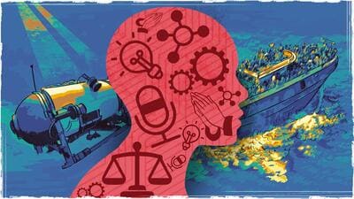 Malavika’s Mumbaistan: Searching For Our Humanity (HT Illustration) Malavika’s Mumbaistan: Searching For Our Humanity (HT Illustration)