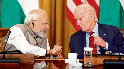 Prime Minister Narendra Modi and President Joe Biden (PTI) (MINT_PRINT) Prime Minister Narendra Modi and President Joe Biden (PTI) (MINT_PRINT)