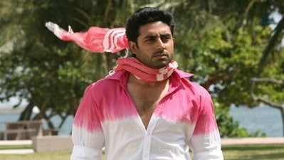 Abhishek Bachchan in a still from Housefull 3. Abhishek Bachchan in a still from Housefull 3.