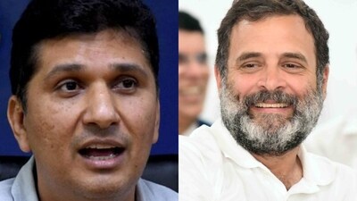 Delhi minister Saurabh Bharadwaj (L) and Congress leader Rahul Gandhi. (ANI,PTI) Delhi minister Saurabh Bharadwaj (L) and Congress leader Rahul Gandhi. (ANI,PTI)