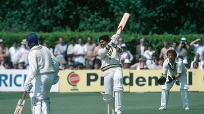 Kapil Dev's remarkable innings of 175 not out against Zimbabwe in the 1983 Cricket World Cup is the stuff of legends. (Getty) Kapil Dev's remarkable innings of 175 not out against Zimbabwe in the 1983 Cricket World Cup is the stuff of legends. (Getty)