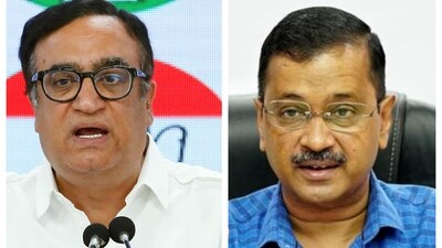 Ajay Maken said Kejriwal does not want to go to jail and hence is siding with the BJP. Ajay Maken said Kejriwal does not want to go to jail and hence is siding with the BJP.