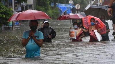 Waterlogging was also witnessed in parts of Karol Bagh, Najafgarh, Sainik Farm and Dwarka. (Representative Photo/PTI) Waterlogging was also witnessed in parts of Karol Bagh, Najafgarh, Sainik Farm and Dwarka. (Representative Photo/PTI)