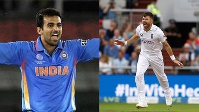 India star compared Zaheer Khan with James Anderson India star compared Zaheer Khan with James Anderson