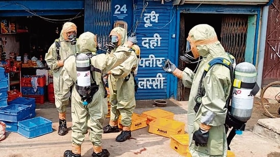 According to the fire department, several fire tenders rushed to the spot after receiving the information on Saturday. (Representational Image) (PTI)