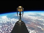 Starting on June 27, the ICC Men's Cricket World Cup Trophy will travel to 18 countries around the world Starting on June 27, the ICC Men's Cricket World Cup Trophy will travel to 18 countries around the world