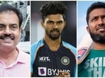Dilip Vengsarkar, Ruturaj Gaikwad, and Wasim Jaffer