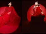 Shanaya Kapoor embodies sheer elegance and beauty in a gorgeous red saree. Shanaya Kapoor embodies sheer elegance and beauty in a gorgeous red saree.