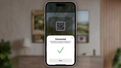 Apple AirPlay for hotels (Image courtesy: Apple)