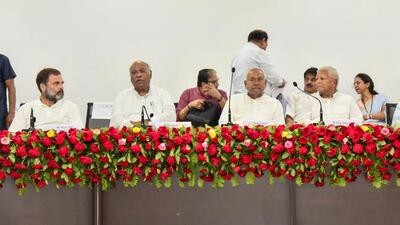 At the Opposition unity meeting in Patna on June 23. (HT FILE) At the Opposition unity meeting in Patna on June 23. (HT FILE)