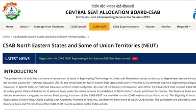 CSAB NEUT 2023 registration begins at csab.nic.in CSAB NEUT 2023 registration begins at csab.nic.in
