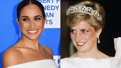 Meghan Markle, Princess Diana (Getty Images) Meghan Markle, Princess Diana (Getty Images)