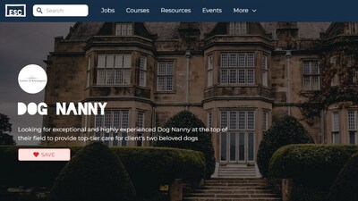 Job posting for a dog nanny. (escapethecity.org) Job posting for a dog nanny. (escapethecity.org)