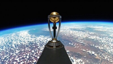 Starting on June 27, the ICC Men's Cricket World Cup Trophy will travel to 18 countries around the world Starting on June 27, the ICC Men's Cricket World Cup Trophy will travel to 18 countries around the world
