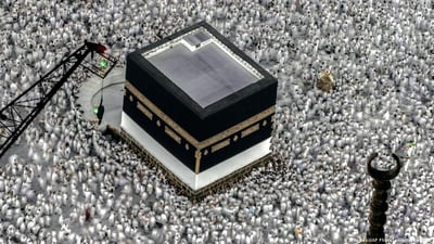 Almost 1.5 million pilgrims are already in Saudi Arabia for this year's Hajj. (Amr Nabil/AP Photo7picture alliance) Almost 1.5 million pilgrims are already in Saudi Arabia for this year's Hajj. (Amr Nabil/AP Photo7picture alliance)
