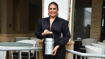 Huma Qureshi was also spotted promoting her upcoming film Tarla, which showcases iconic home chef Tarla Dalal's story; she wore a black outfit. The trailer of Tarla arrived on Friday. Tarla Dalal was known for hosting popular cookery TV shows like The Tarla Dalal Show and Cook It Up With Tarla Dalal, she wrote more than 100 cookbooks and was awarded the Padma Shri in 2007. She died in 2013 at the age of 77. Huma Qureshi was also spotted promoting her upcoming film Tarla, which showcases iconic home chef Tarla Dalal's story; she wore a black outfit. The trailer of Tarla arrived on Friday. Tarla Dalal was known for hosting popular cookery TV shows like The Tarla Dalal Show and Cook It Up With Tarla Dalal, she wrote more than 100 cookbooks and was awarded the Padma Shri in 2007. She died in 2013 at the age of 77.