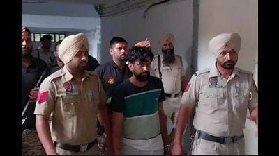 Mansa police produced Joginder (33), alias Joga, in a court on Monday.