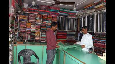 Many shops run by Muslims in Purola main market remained shut for nearly three weeks. (HT Photo)