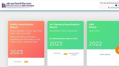 NIOS class 10th results announced at results.nios.ac.in NIOS class 10th results announced at results.nios.ac.in