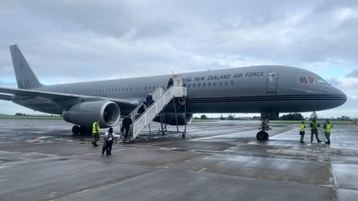 Zealand Prime Minister Chris Hipkins is on Monday, travelling through China on an Air Force plane that is nearly 30 years old and subject to frequent break downs. (AP file)