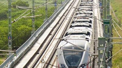 Officials said that another proposed route, from Mohan Nagar to Vaishali, is less feasible because it may impact the ridership of the RRTS project. (Sakib Ali/HT Photo) Officials said that another proposed route, from Mohan Nagar to Vaishali, is less feasible because it may impact the ridership of the RRTS project. (Sakib Ali/HT Photo)