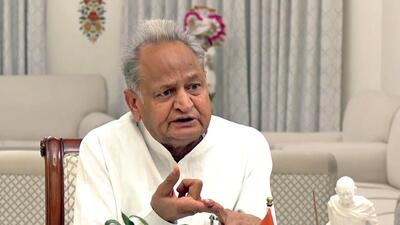 Rajasthan chief minister Ashok Gehlot. (ANI)