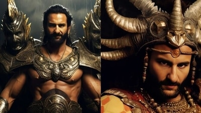 Saif Ali Khan's AI-made avatar of Ravana. (Instagram/@sahixd ) Saif Ali Khan's AI-made avatar of Ravana. (Instagram/@sahixd )