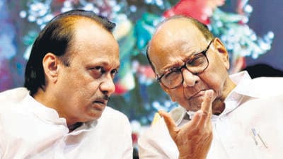 Sharad Pawar recently entrusted the responsibility of Maharashtra to his daughter and Lok Sabha member Supriya Sule by appointing her as a working president. Praful Patel is another working president for other states. (HT FILE PHOTO) Sharad Pawar recently entrusted the responsibility of Maharashtra to his daughter and Lok Sabha member Supriya Sule by appointing her as a working president. Praful Patel is another working president for other states. (HT FILE PHOTO)