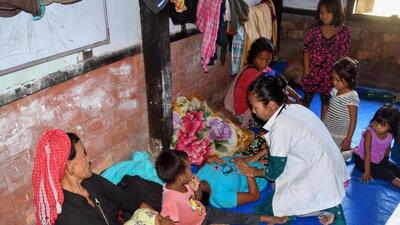 The intermittent violence has left at least 131 dead, 419 injured and 50,000 displaced (PTI)