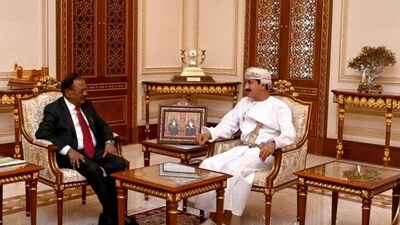 Ajit Doval meets Oman's leadership.