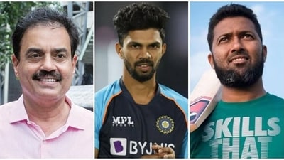 Dilip Vengsarkar, Ruturaj Gaikwad, and Wasim Jaffer
