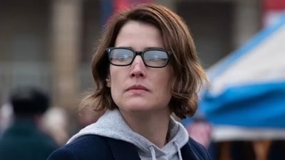 Cobie Smulders as Maria Hill in Marvel's Secret Invasion Cobie Smulders as Maria Hill in Marvel's Secret Invasion