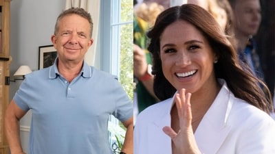Jeremy Zimmer, CEO of United Talent Agency (UTA) (left) and Meghan Markle Jeremy Zimmer, CEO of United Talent Agency (UTA) (left) and Meghan Markle