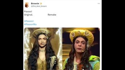 People have expressed their dissatisfaction with the song Pasoori Nu, sung by Arijit Singh and Tulsi Kumar, on Twitter. (Twitter/@the_desi_dream) People have expressed their dissatisfaction with the song Pasoori Nu, sung by Arijit Singh and Tulsi Kumar, on Twitter. (Twitter/@the_desi_dream)