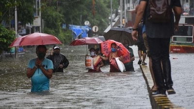 Heavy rain has left many parts of Mumbai flooded in Tuesday. (Representative Photo/PTI) Heavy rain has left many parts of Mumbai flooded in Tuesday. (Representative Photo/PTI)