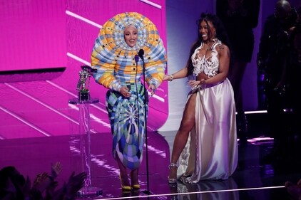 In the realm of R&B and pop, Sza claimed another victory, securing the title of Best Female R&B/Pop Artist. (REUTERS)