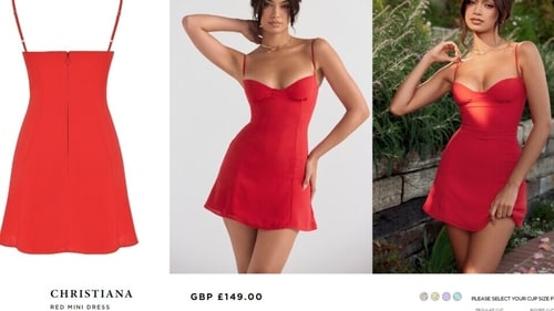 The price of the dress Nora Fatehi wore in Sexy In My Dress music video. (houseofcb.com) The price of the dress Nora Fatehi wore in Sexy In My Dress music video. (houseofcb.com)
